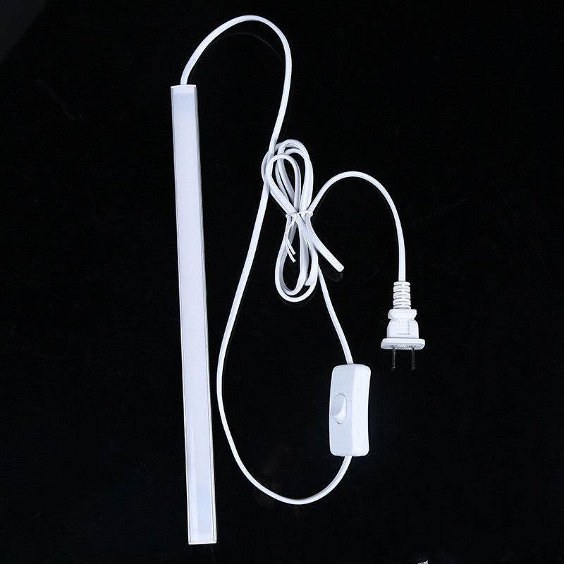 LED Hard Light Strip 220V Strip Light Ultra-thin Cabinet - Mubimart