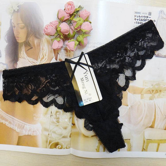 Sexy Lace Ladies Thong - Mubimart