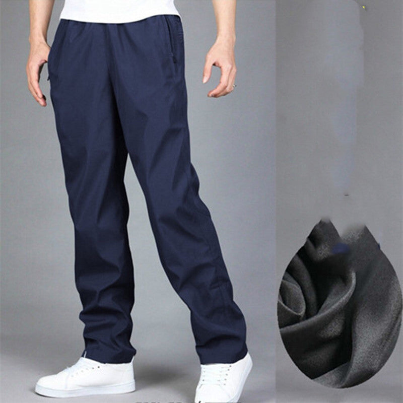 Men's Breathable Casual Plus Cashmere Sweatpants