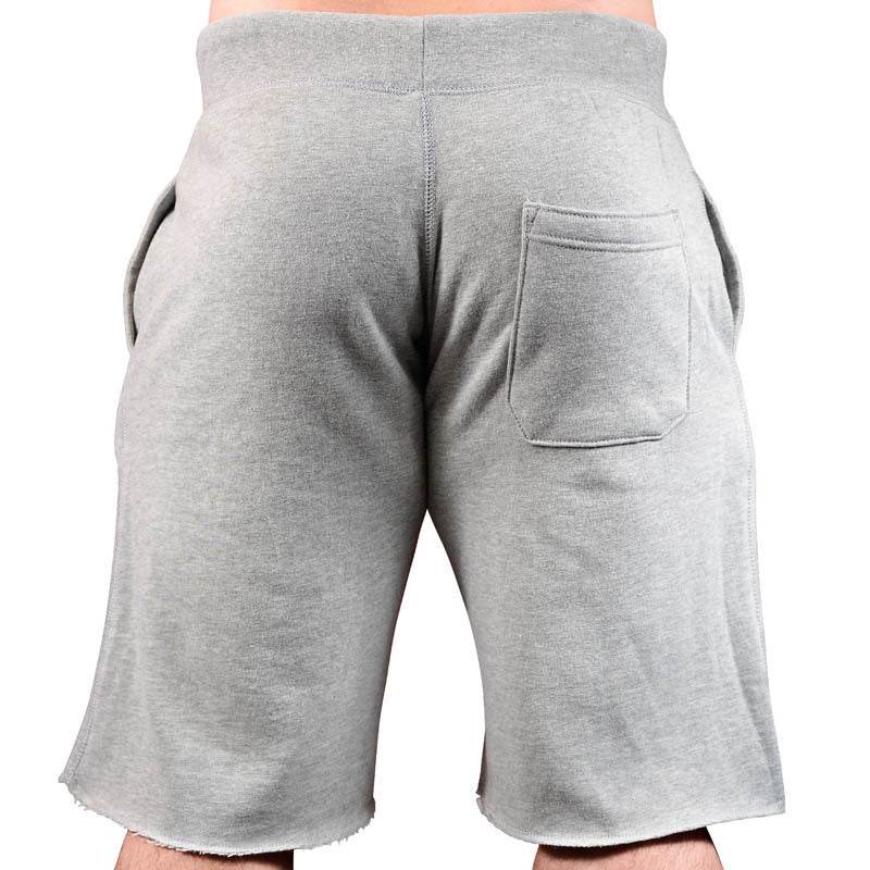 Men's sports leisure running workout printed cotton shorts - Mubimart