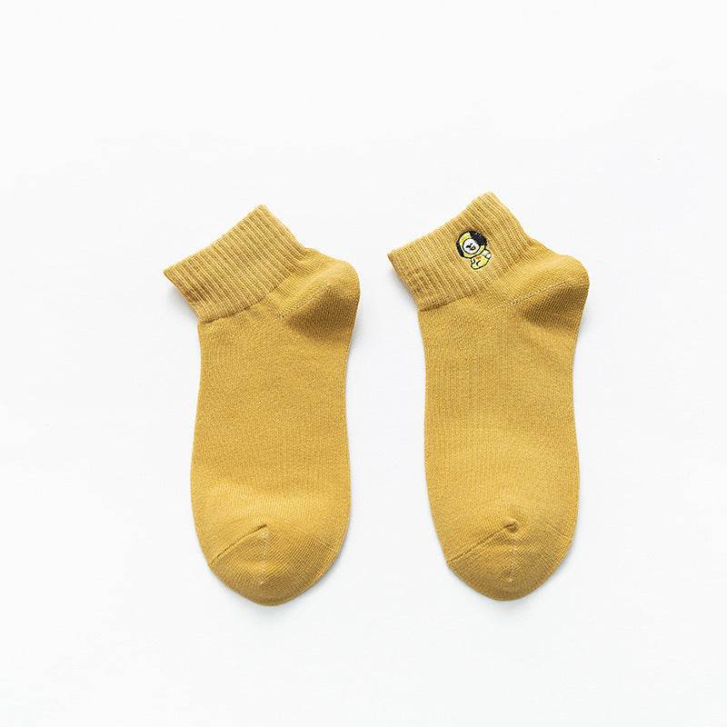 Low waist socks invisible boat socks - Mubimart