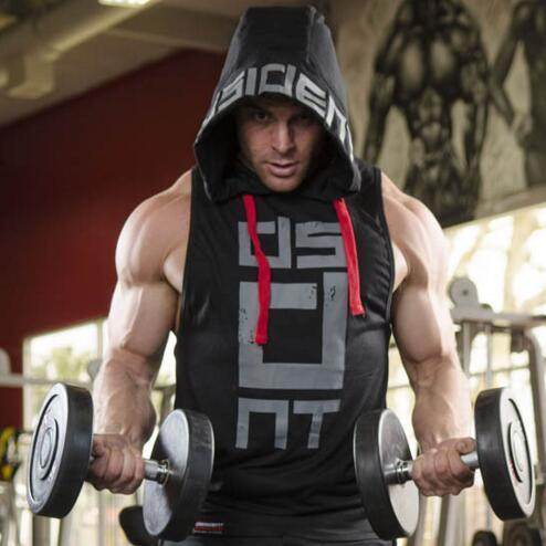 Mens Summer Sleeveless Hoodies - Mubimart