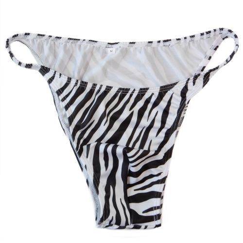 Narrow waist briefs, half-pack hip men's underwear, swimming material - Mubimart