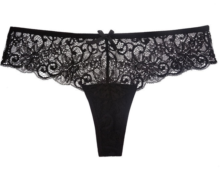 Woman Sexy Lace Thong - Mubimart -  