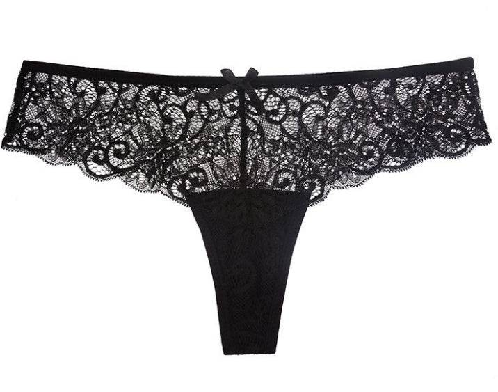 Woman Sexy Lace Thong - Mubimart