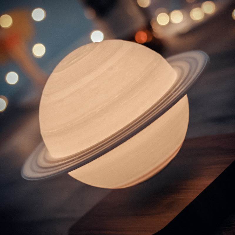Magnetic levitation desk lamp moon - Mubimart
