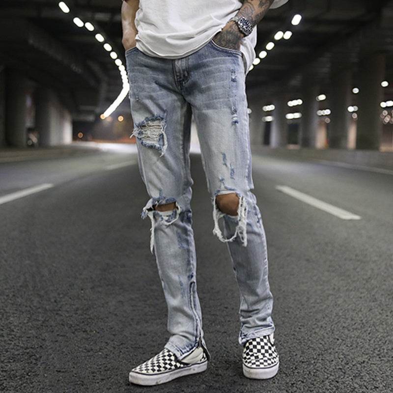 Zipper jeans - Mubimart