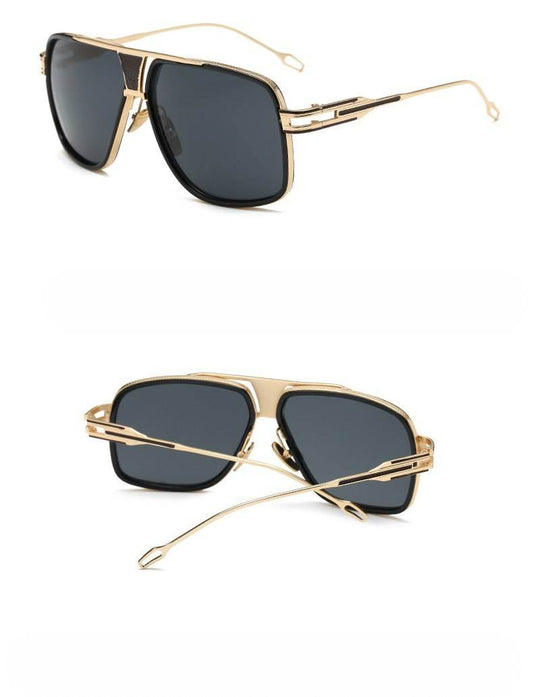 Sunglasses Men Brand Designer Sun Glasses Driving Oculos De Sol Masculino Grandmaster Square Sunglass - Mubimart
