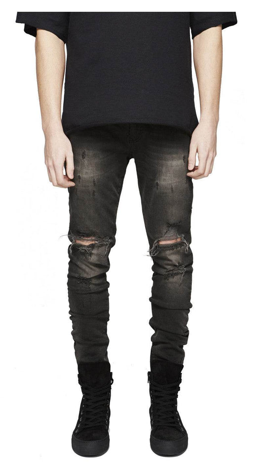 Men's ripped jeans - Mubimart