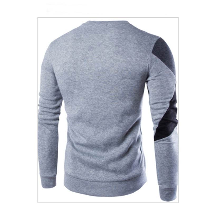 Sweaters Men New Fashion Printed Casual O-Neck Slim Cotton Knitted Mens Sweaters Pullovers Men Brand Clothing - Mubimart