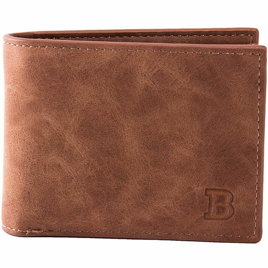 Fashion Men Wallets Mens Wallet with Coin Bag Zipper Small Money Purses New Design Dollar Slim Purse Money Clip Wallet - Mubimart