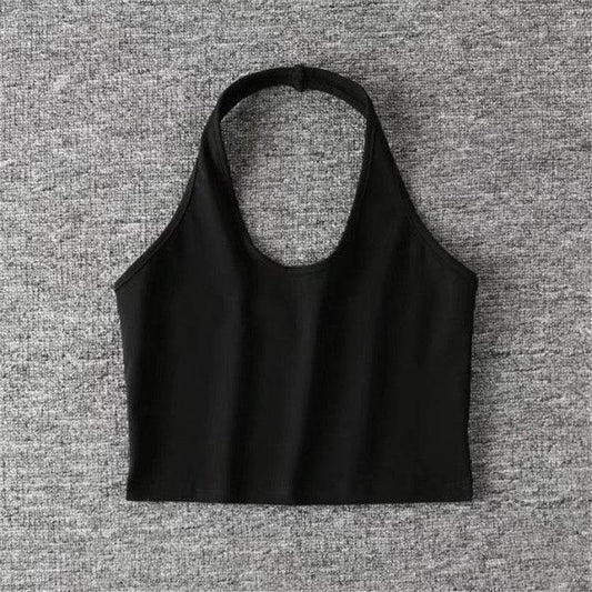 Sexy halter camisole - Mubimart