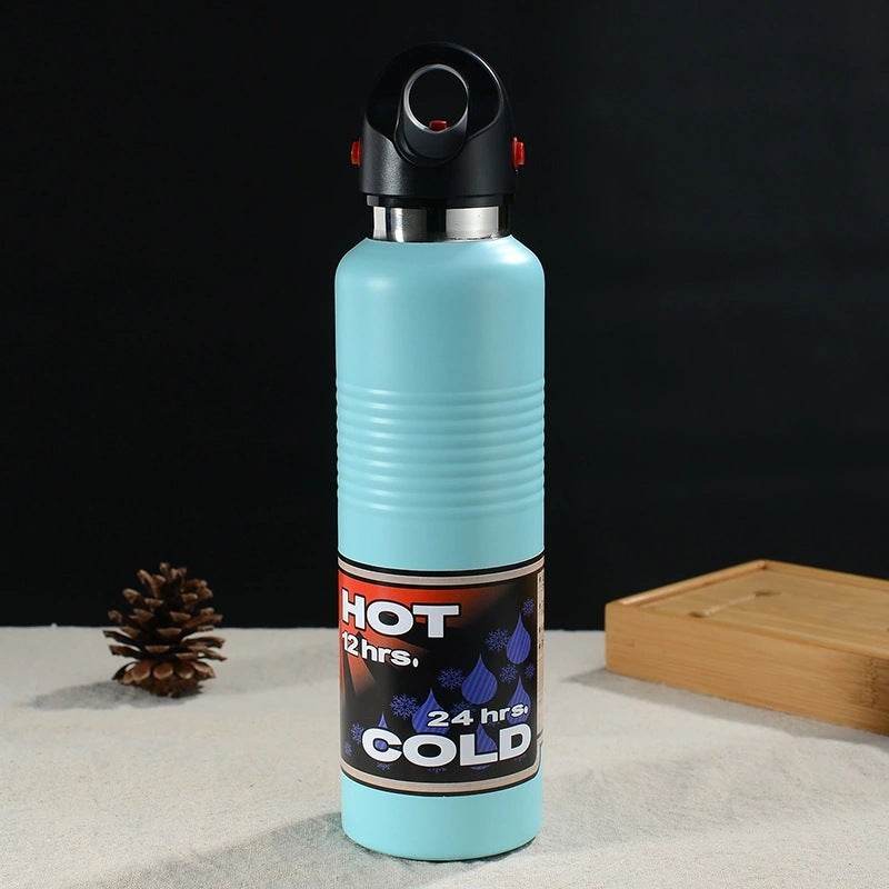 Stainless steel sports bottle without thread - Mubimart