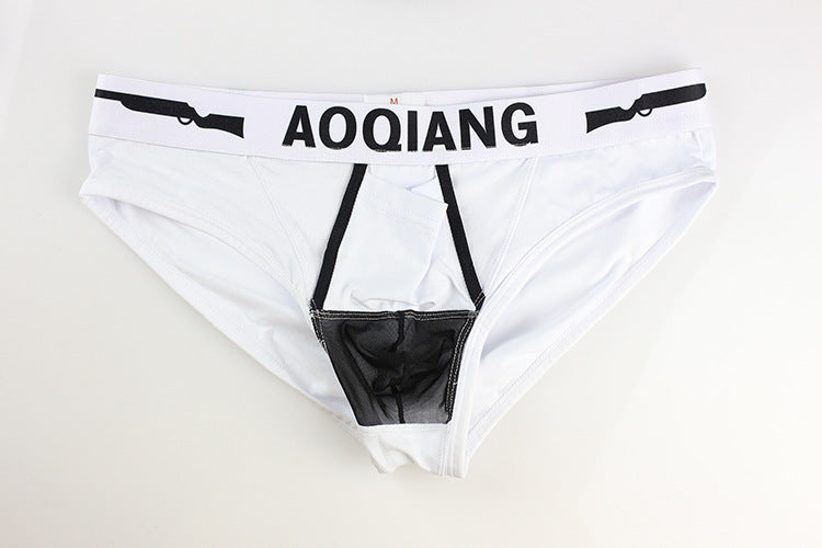 Austrian gun men's cotton briefs