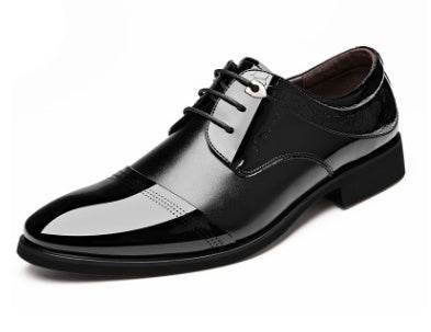 spring new men's shoes business dress shoes fashion lace men's shoes shoes shoes - Mubimart