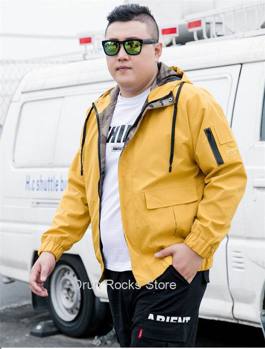 Bomber Jacket Men Clothing Fashion Parka - Mubimart