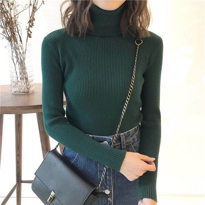 Turtleneck pullover - Mubimart