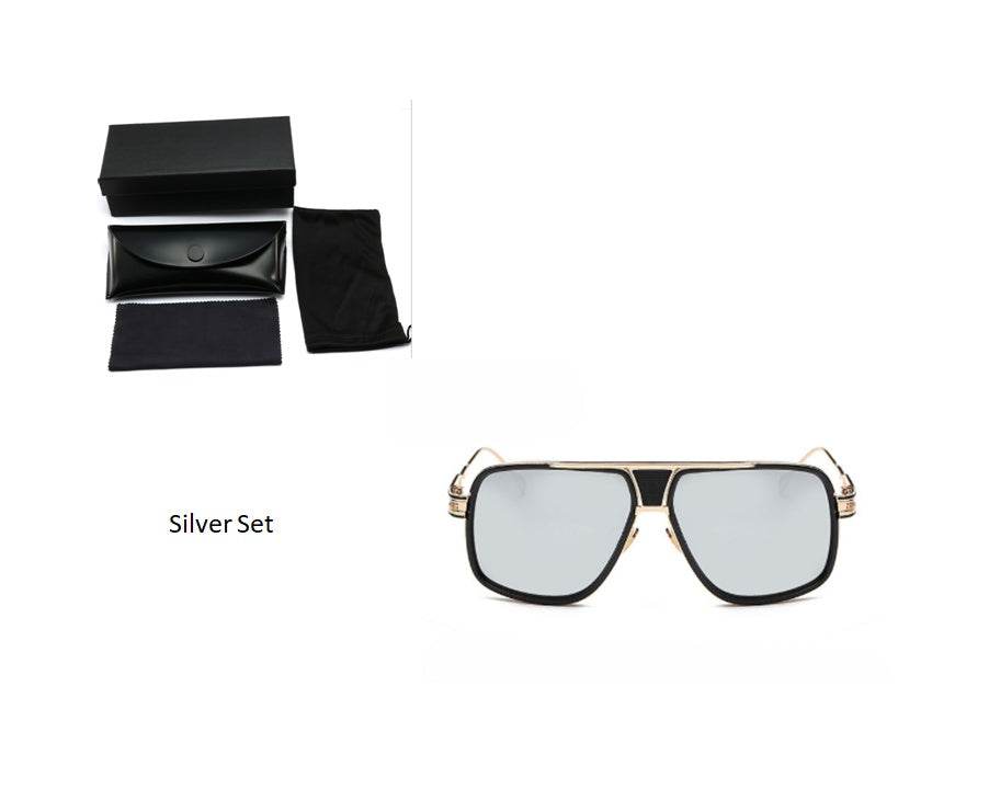 Sunglasses Men Brand Designer Sun Glasses Driving Oculos De Sol Masculino Grandmaster Square Sunglass - Mubimart