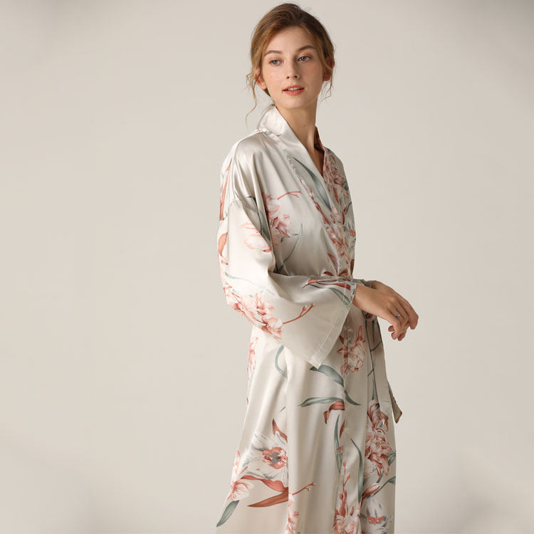 Soft Colours Floral Pajama Set - Mubimart -  