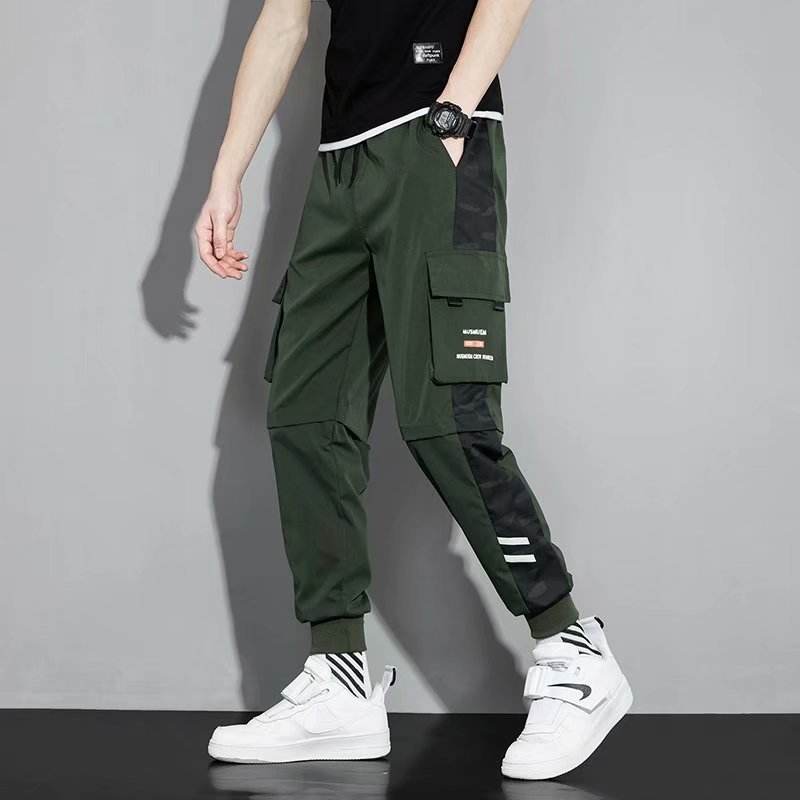 Overalls Men's Loose Plus Size Casual Jogger Pants - Mubimart