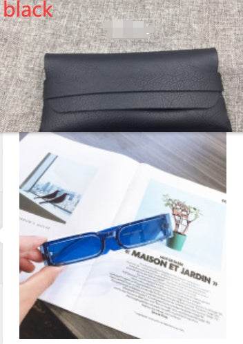 Rectangle Frame Fashion Sunglasses Women Hippie Vintage Designer Wholesale Bulk Shades Glass For Men And Women - Mubimart