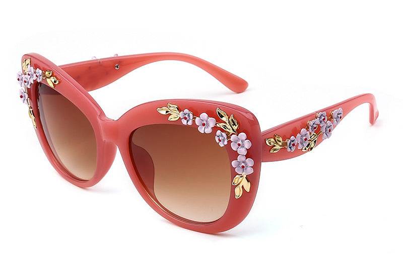 Women Sunglasses Flower - Mubimart