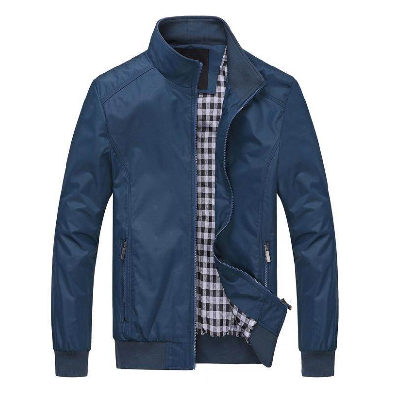 Men Overcoat Bomber Jackets - Mubimart