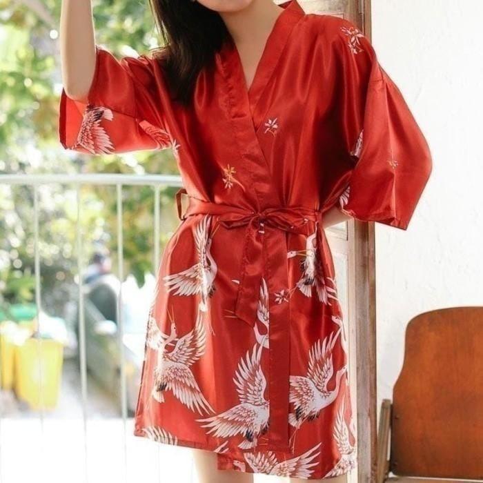 Women's summer print nightgown - Mubimart -  