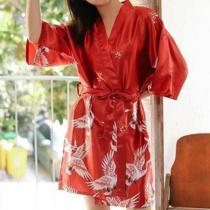 Women's summer print nightgown - Mubimart