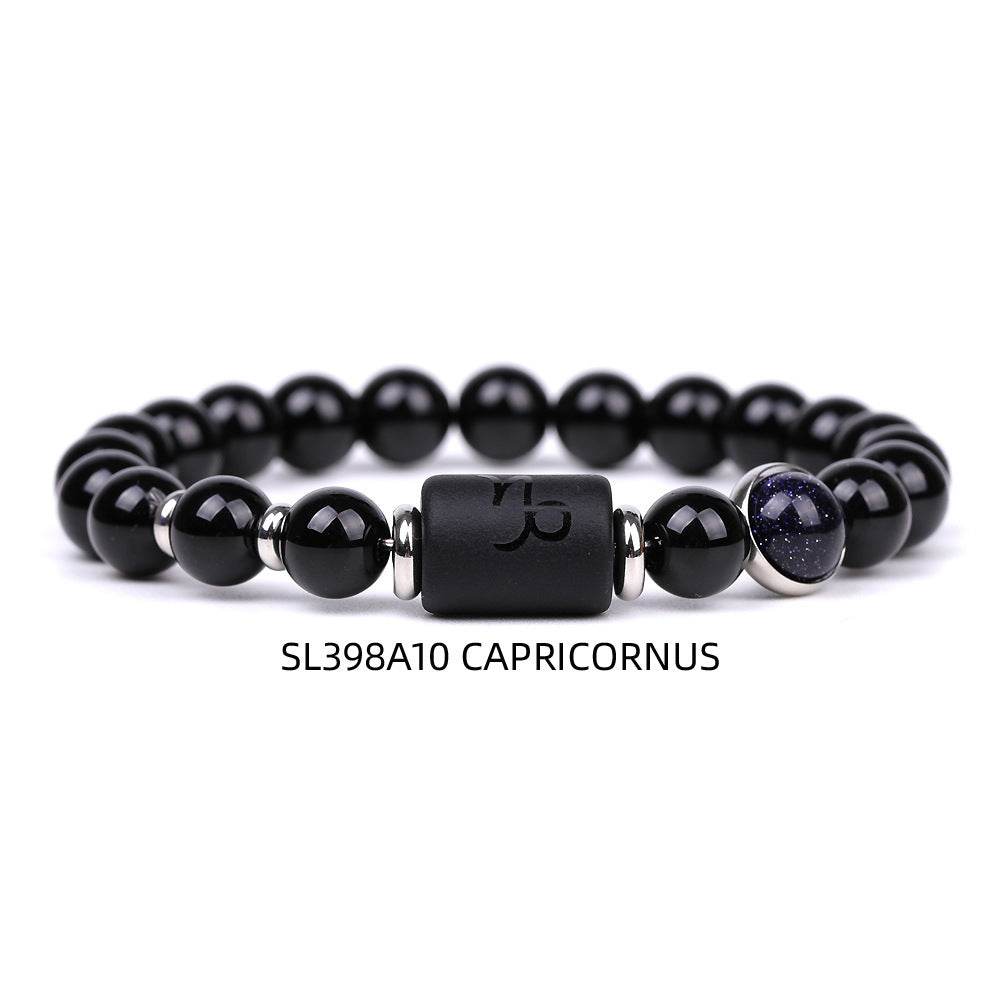 Fashion Twelve Constellations Bracelets Men - Mubimart