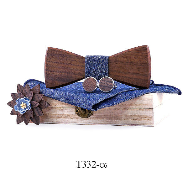 Bridegroom's formal bow tie