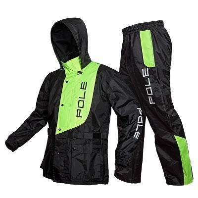Outdoor adult raincoat set - Mubimart