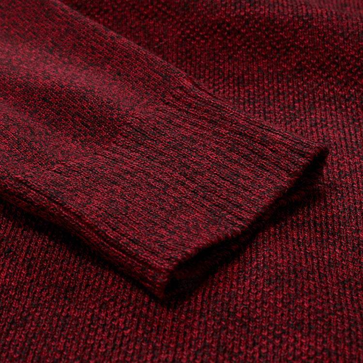 Round neck casual pullover sweater sweater - Mubimart