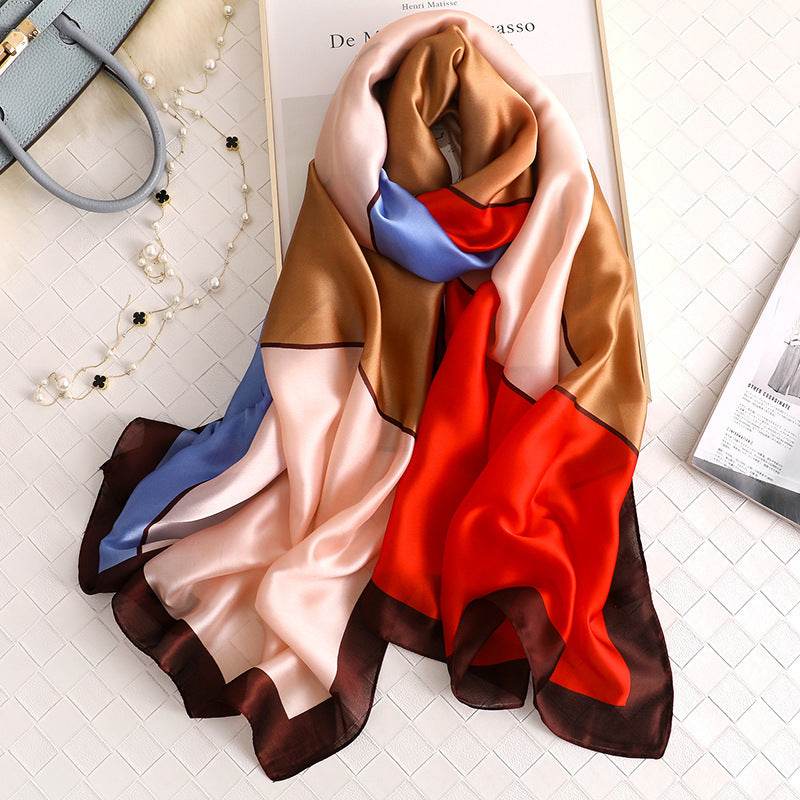 Matching colour travel sunscreen scarves - Mubimart
