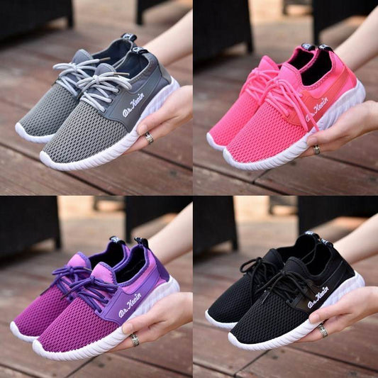 breathable running sneakers women - Mubimart