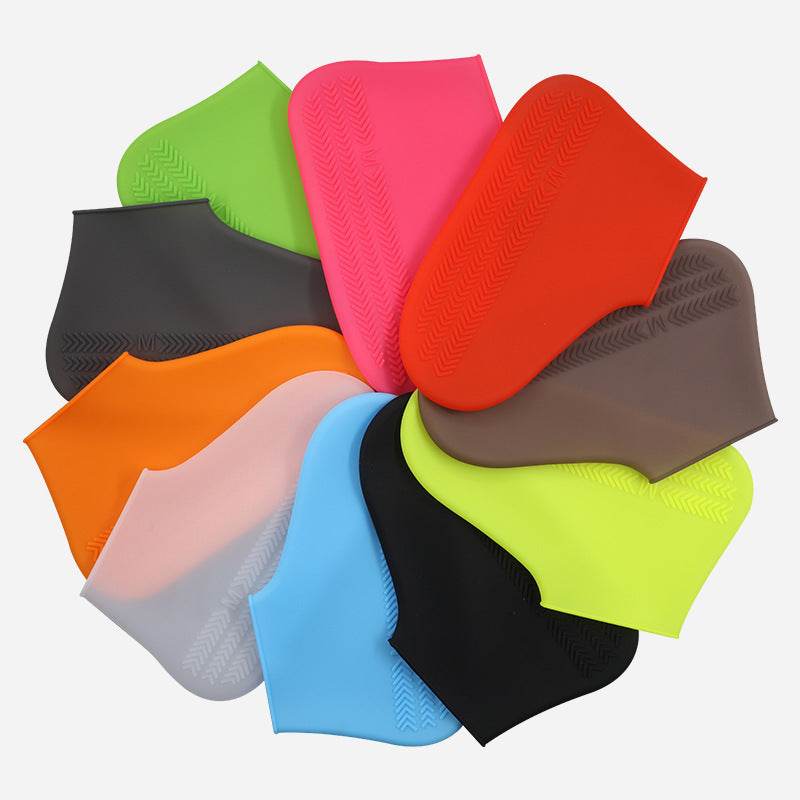 Hiking Slip Wearable Silicone Rain Boots - Mubimart