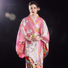 Japanese God Girl Kimono Female Formal Dress - Mubimart -  