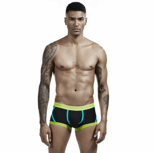 Men's Cotton Boxers Low Waist Panties - Mubimart