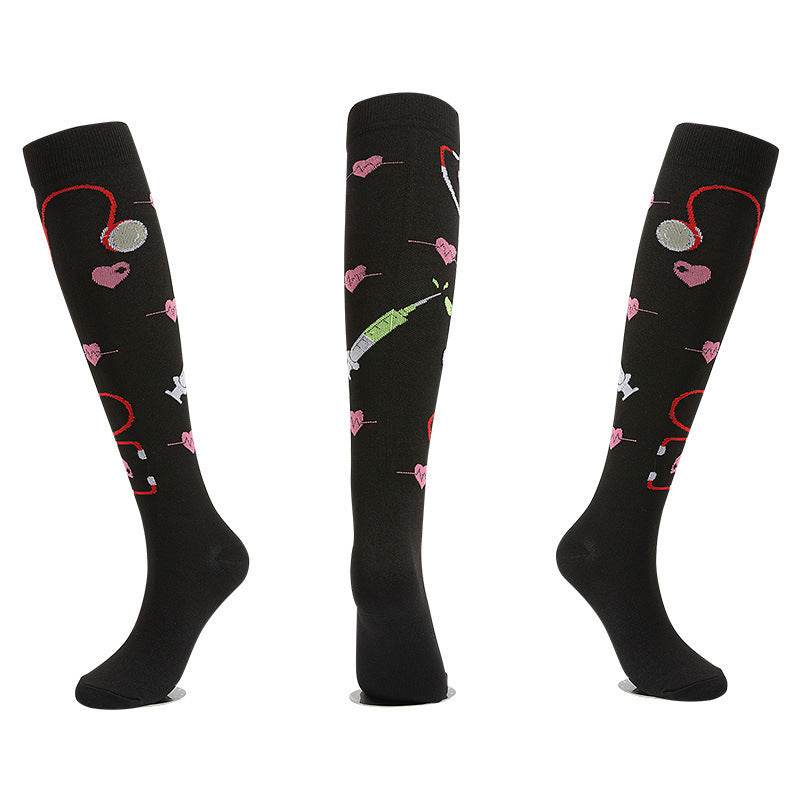 Compression socks elastic sports socks - Mubimart