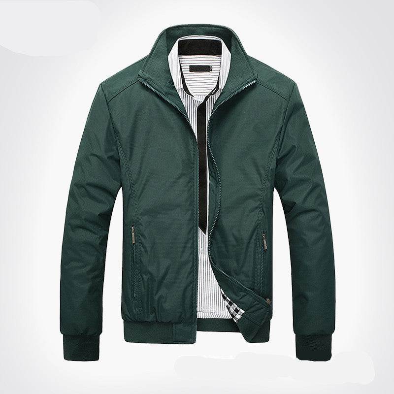 Men Overcoat Bomber Jackets - Mubimart