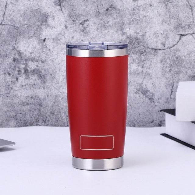 20oz Travel Mug Yetys Ice Cup Tumbler 304 Stainless Steel Do - Mubimart