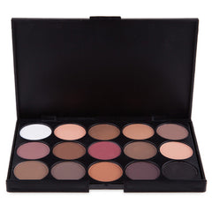 15 color earth color eyeshadow smoky eyeshadow - Mubimart - Eyeshadow 