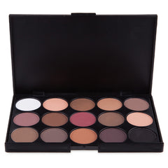 15 color earth color eyeshadow smoky eyeshadow - Mubimart -  