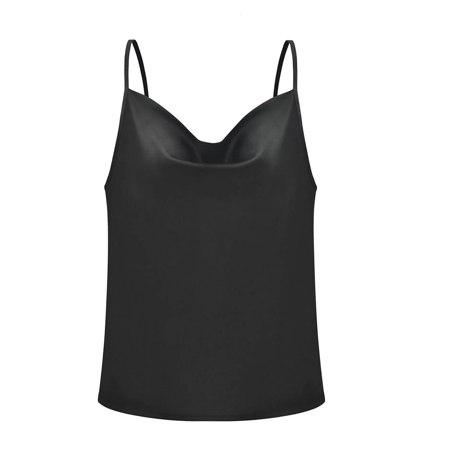 Solid color camisole - Mubimart