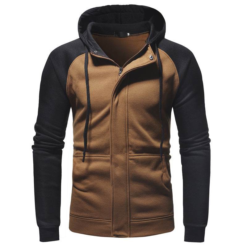 Men's Casual Slim Zipper Cardigan Hoodie - Mubimart