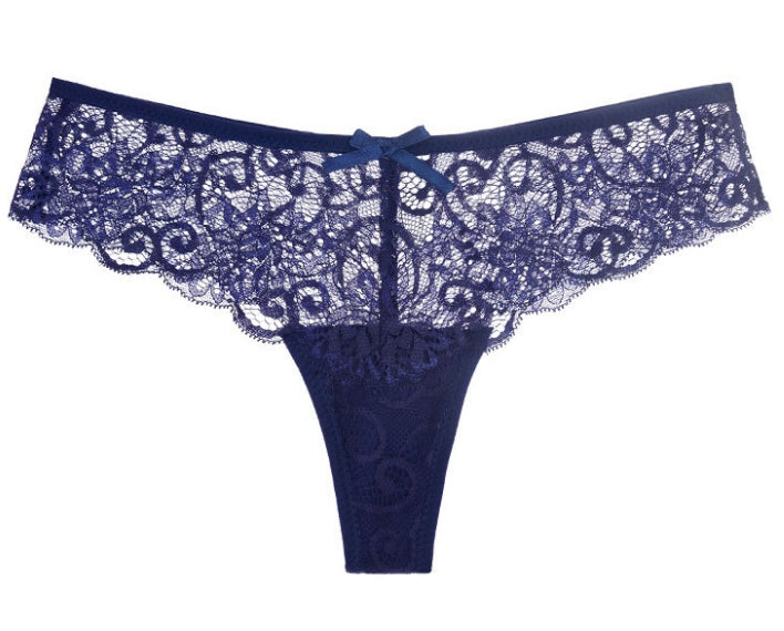 Woman Sexy Lace Thong - Mubimart -  