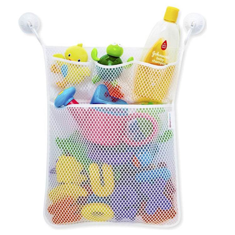 Double-layer children's bath toy storage bag - Mubimart