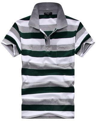 Stripe Men Polo Shirt