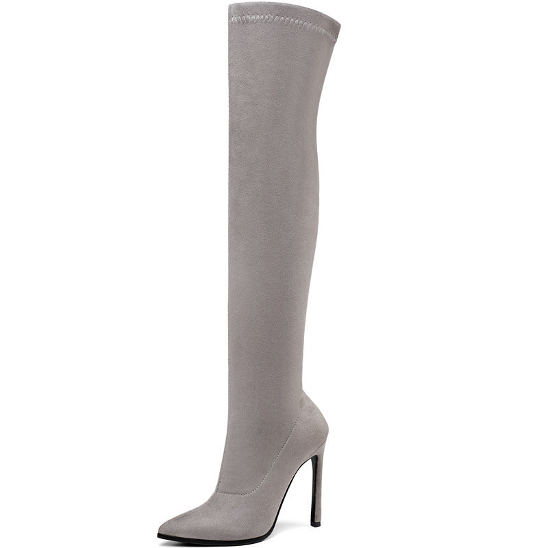 Stiletto high heel over the knee boots