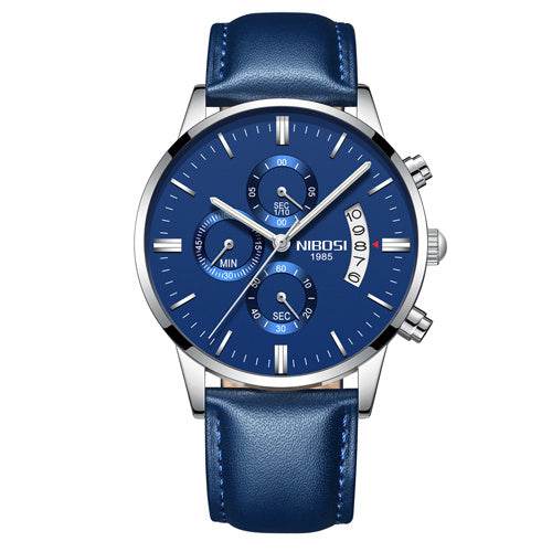 Men Watch Chronograph Sport Mens Watches Top Brand Luxury Waterproof Full Steel Quartz Gold Clock Men Relogio Masculino - Mubimart